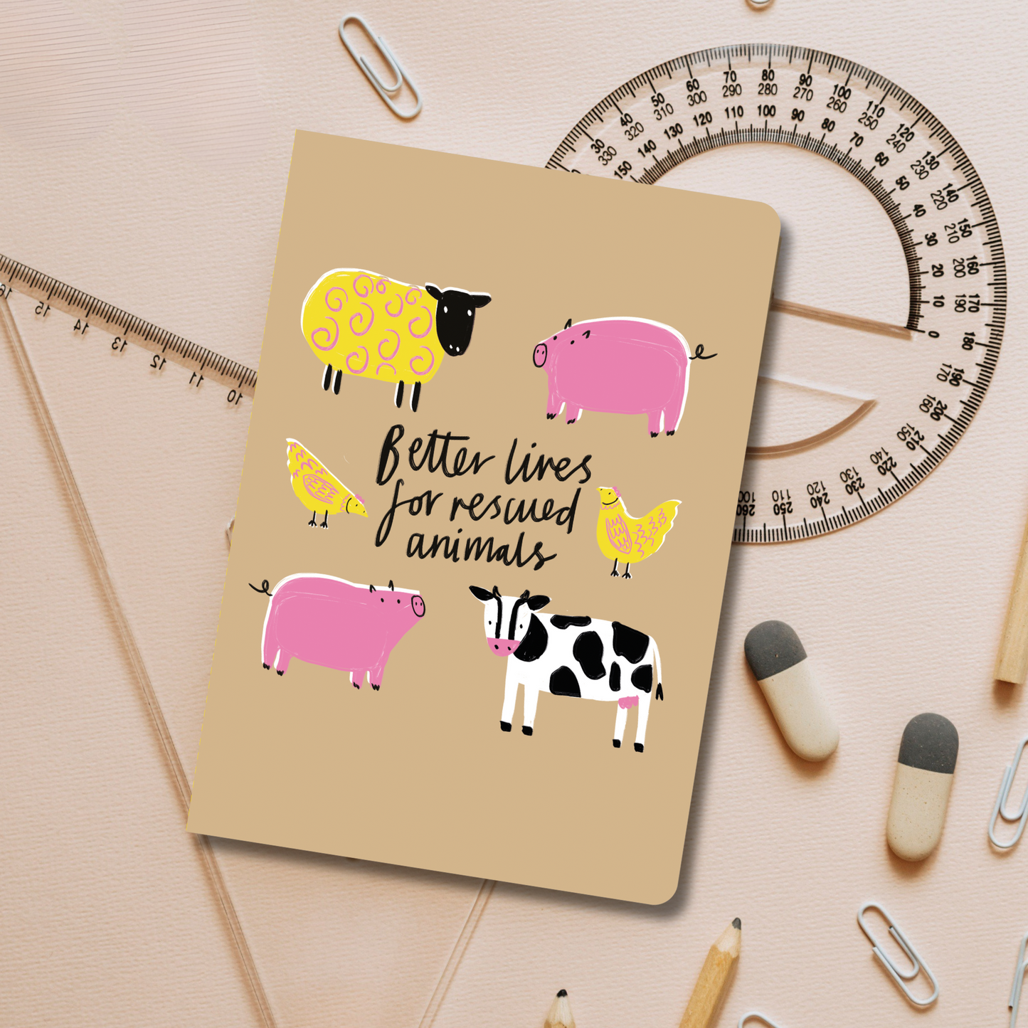 Goodheart Notebook Set (pack of 3)