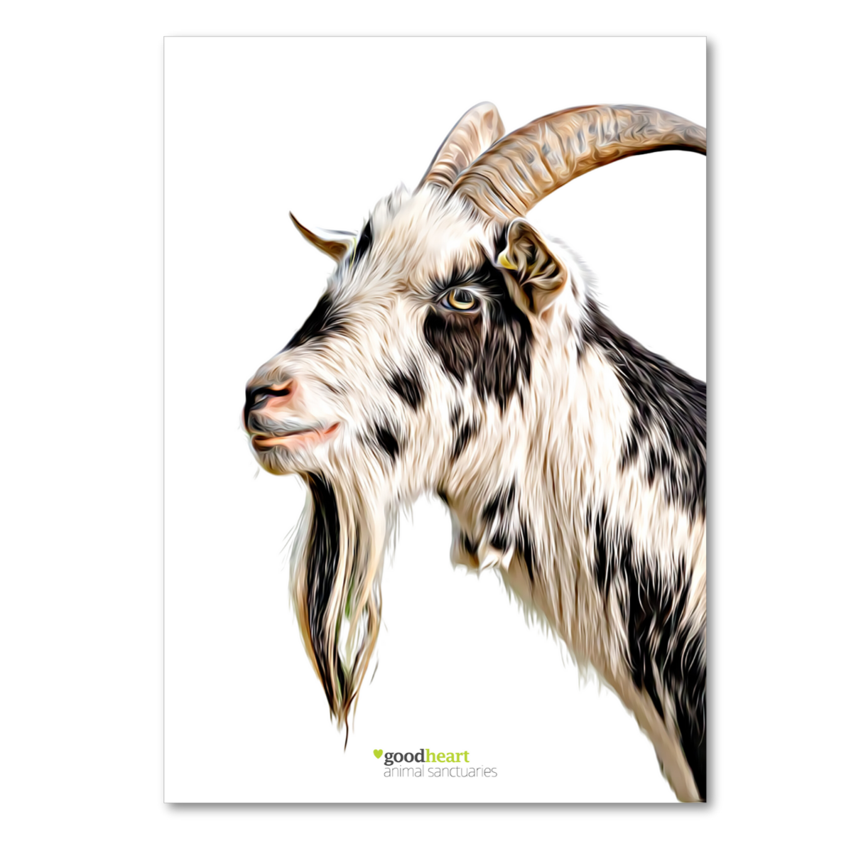 George the Goat Print