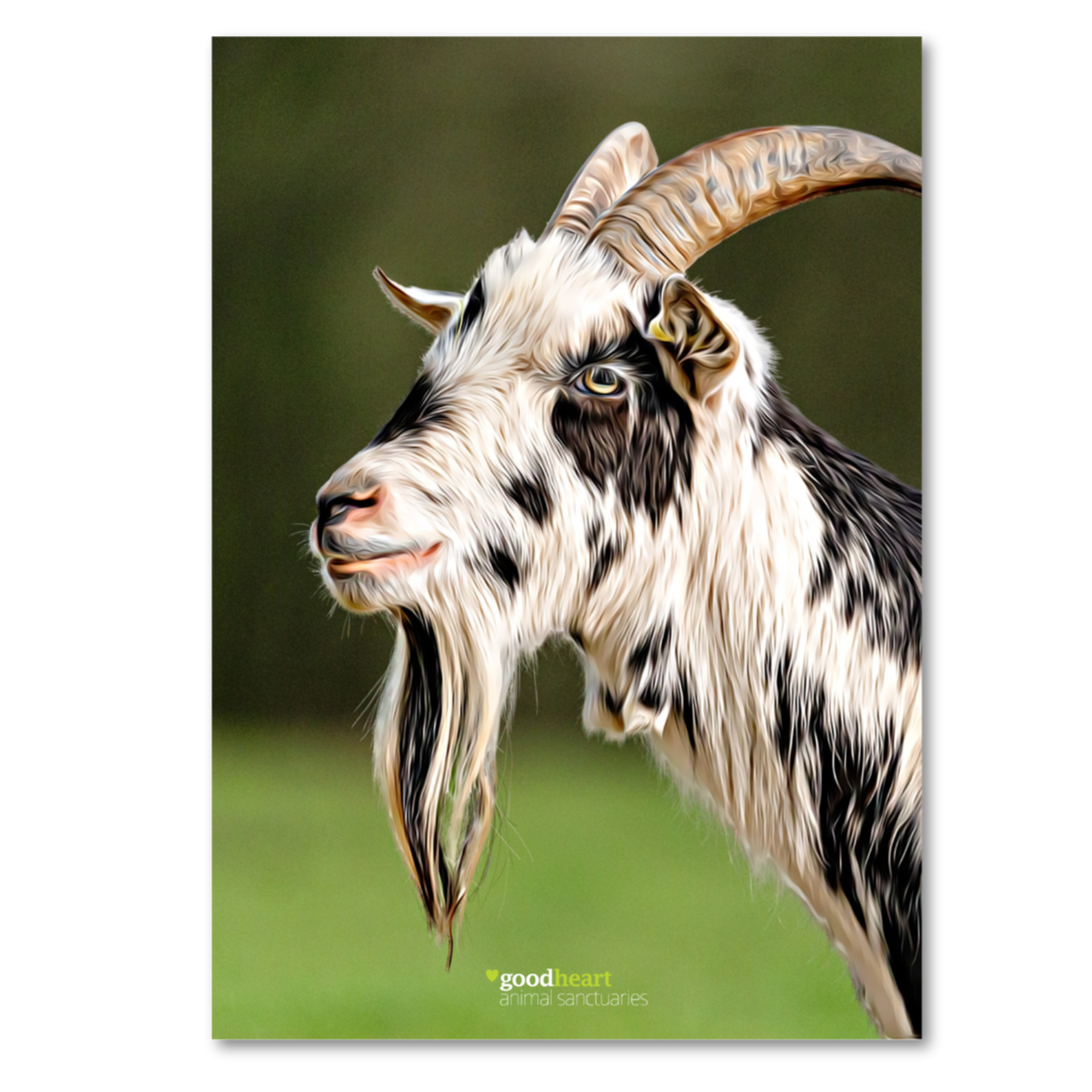 George the Goat Print