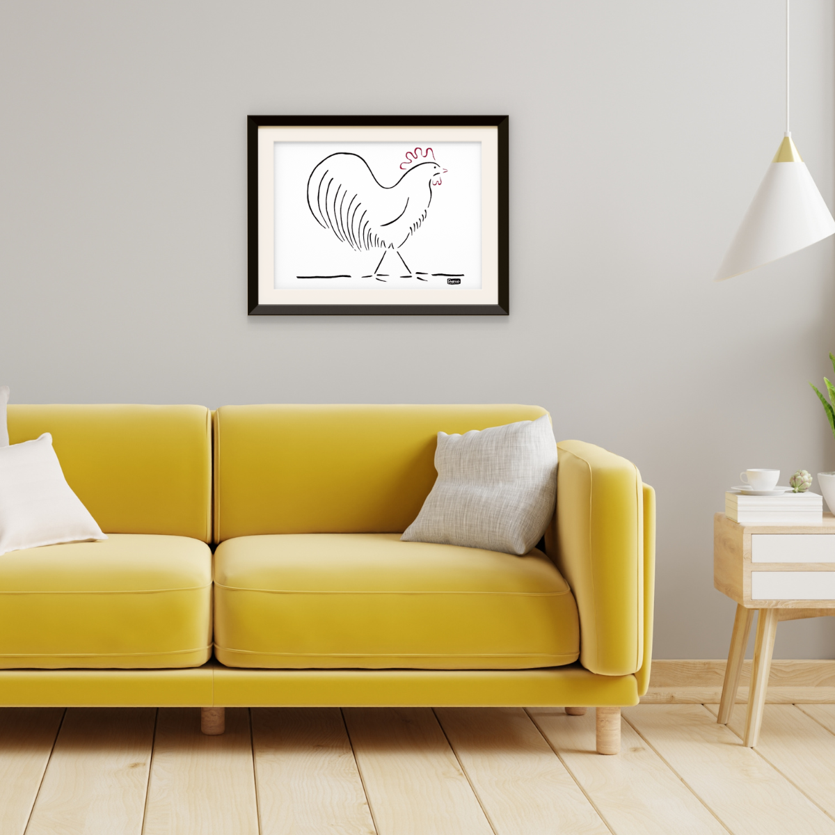 Good Morning to You Framed Print