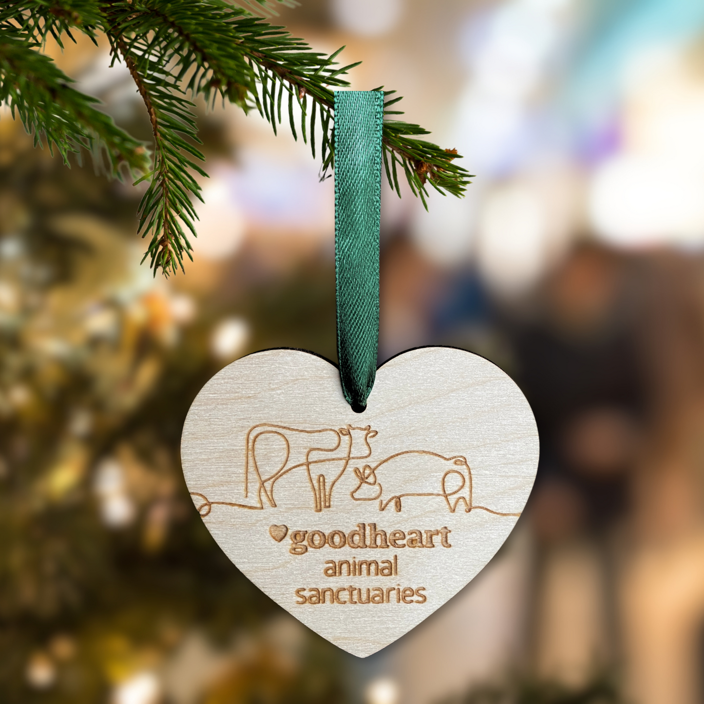 Goodheart Wooden Decoration