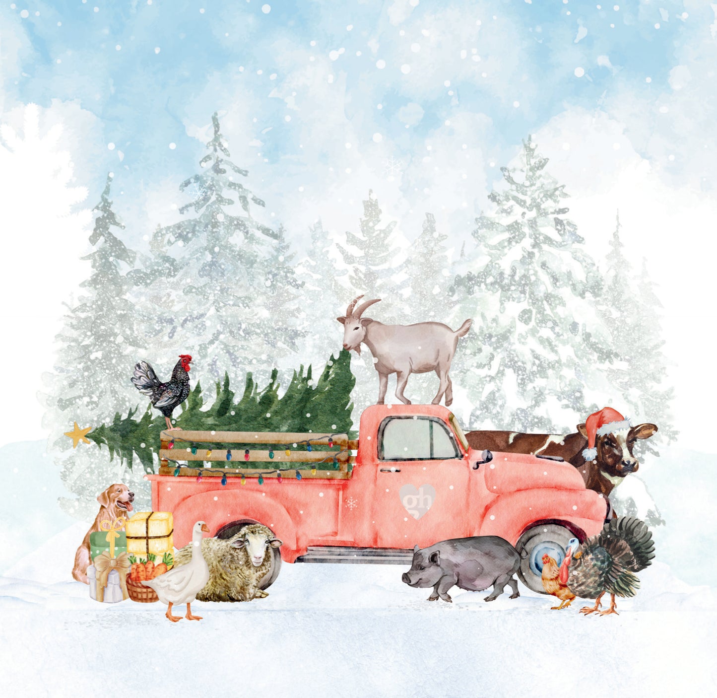 Holiday Helpers Christmas Cards (pack of 10)