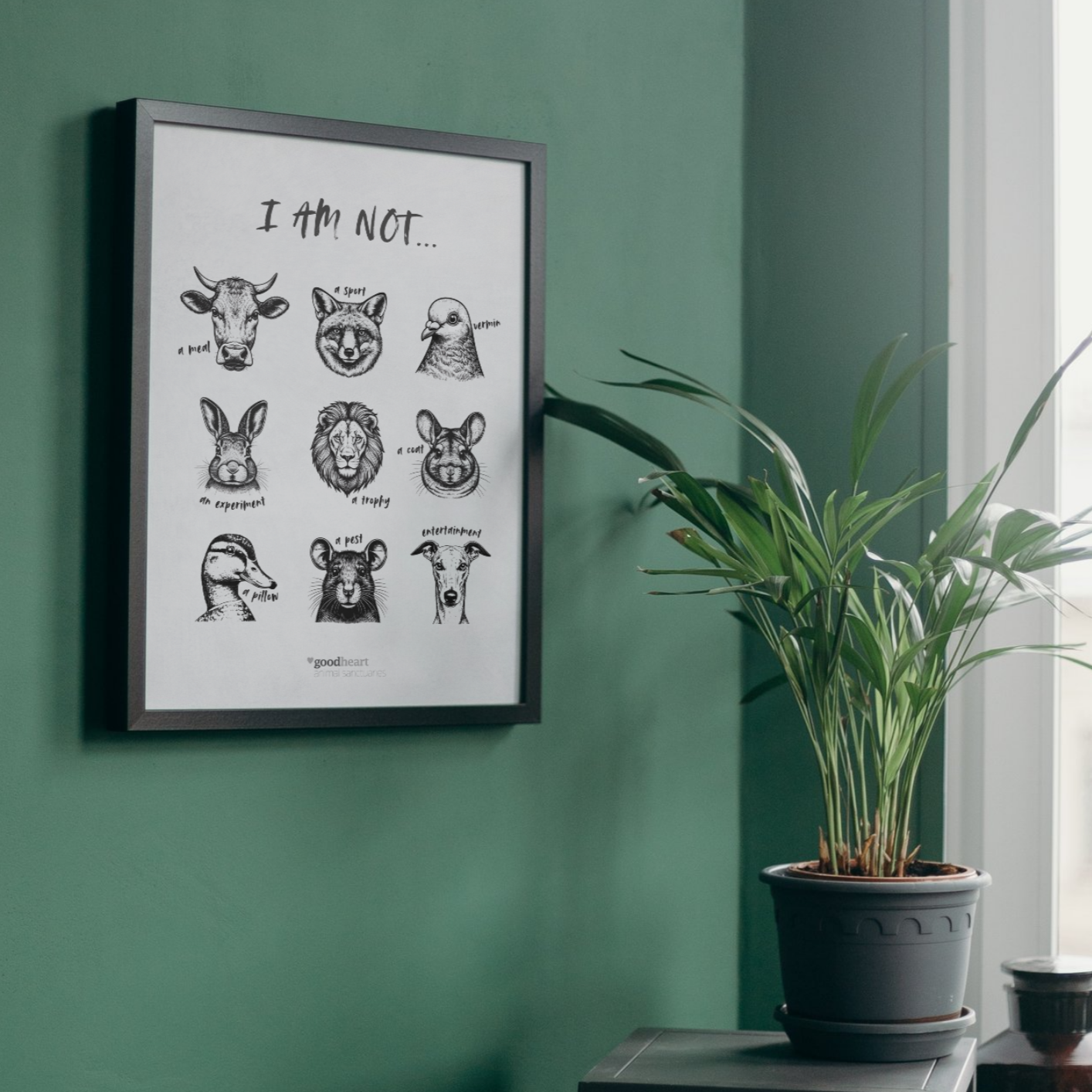 I Am Not... Art Print