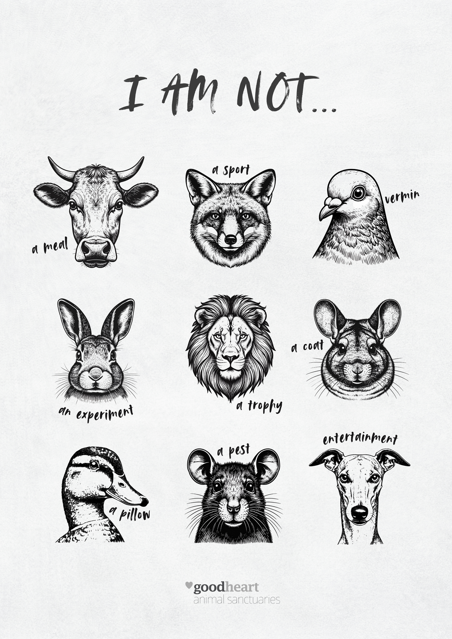 I Am Not... Art Print