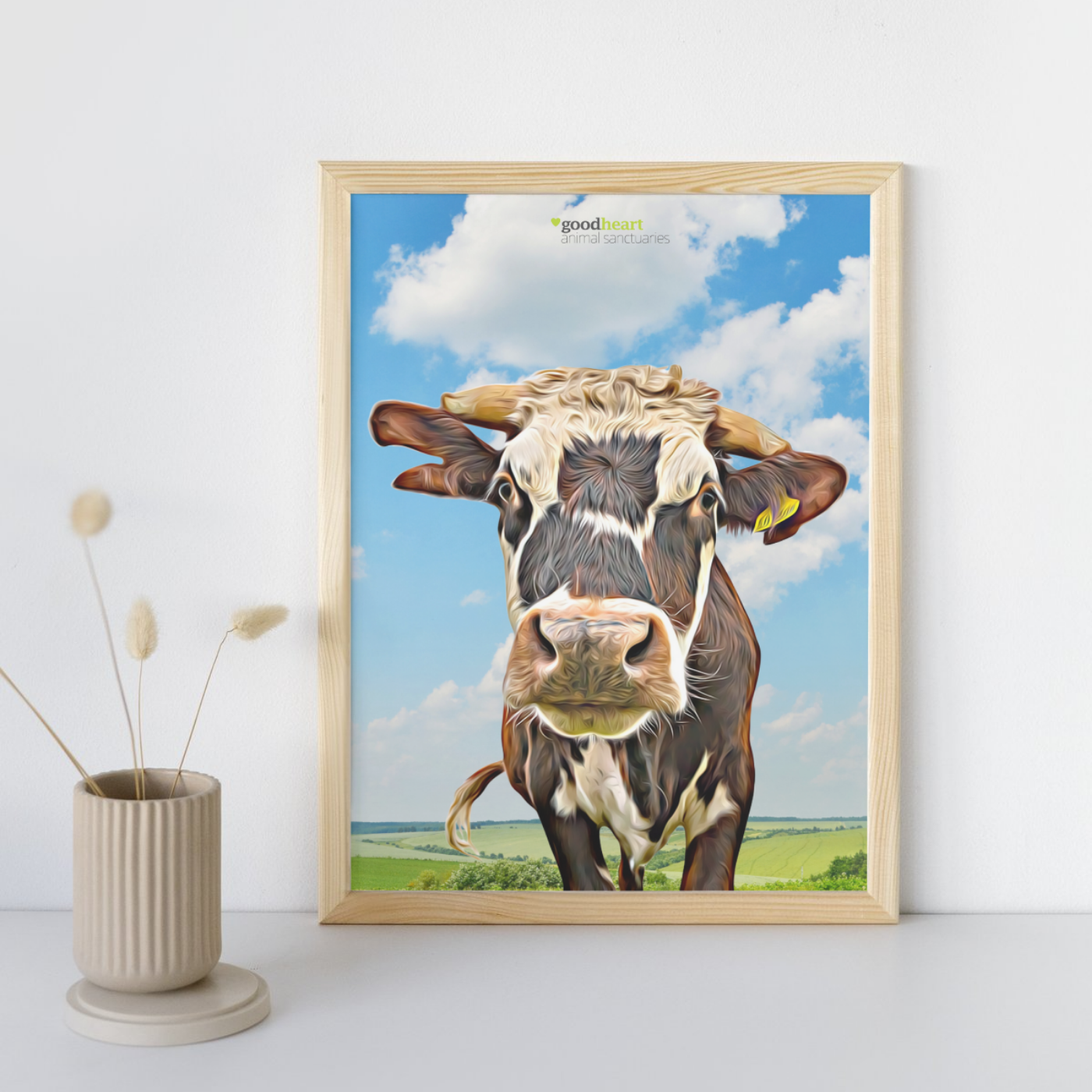 'Rufus the Cow' Print