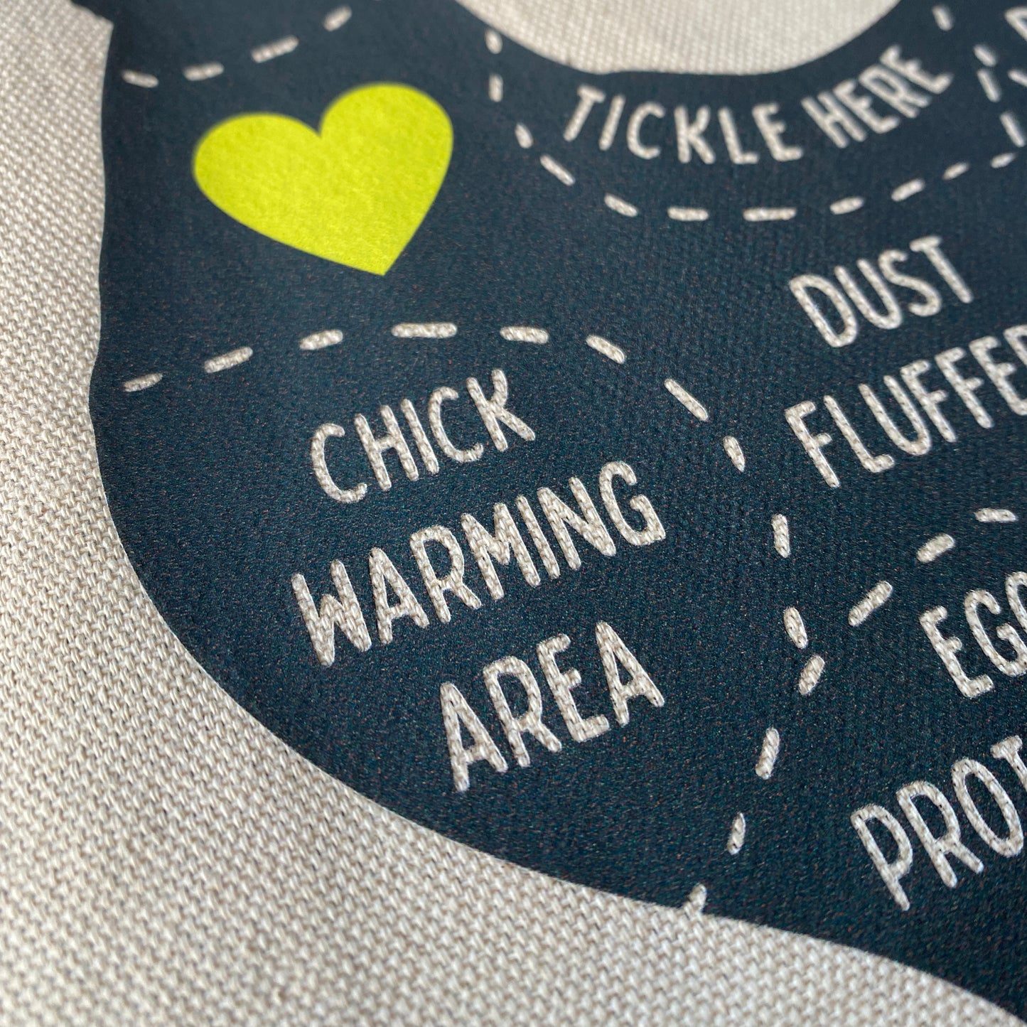 Chicken Cuts of Kindness Organic Cotton Apron