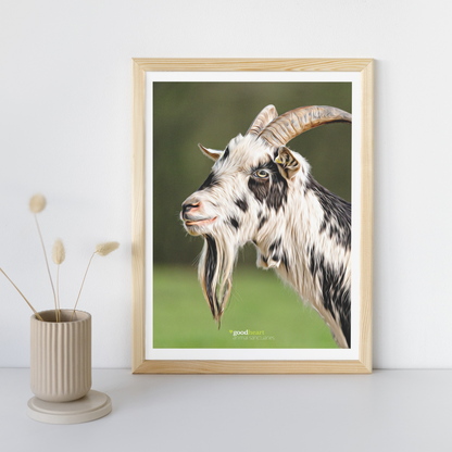 'George the Goat' Print