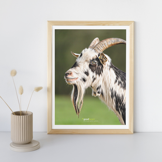 George the Goat Print