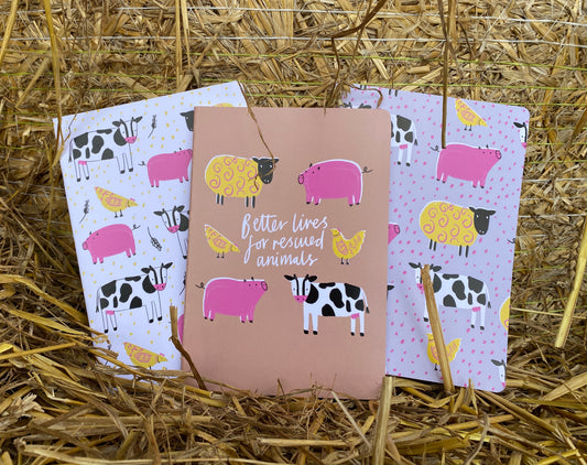 Goodheart Notebook Set (pack of 3)