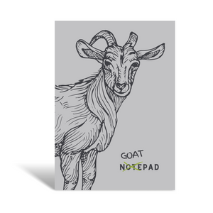 A5 Grey 'Goat'pad Notebook