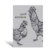 Load image into Gallery viewer, Grey Cow, Pig, Chicken Notebook Set (pack of 3)