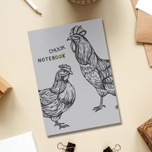 Load image into Gallery viewer, A5 Grey Note&#39;chook&#39; Notebook