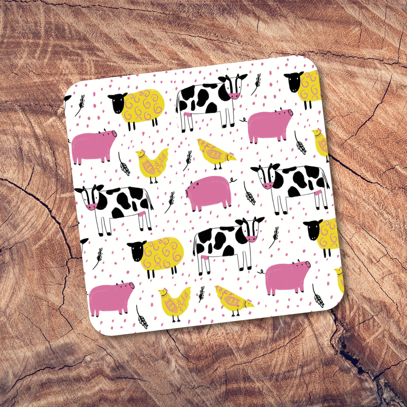 Goodheart Farm Animal Coaster