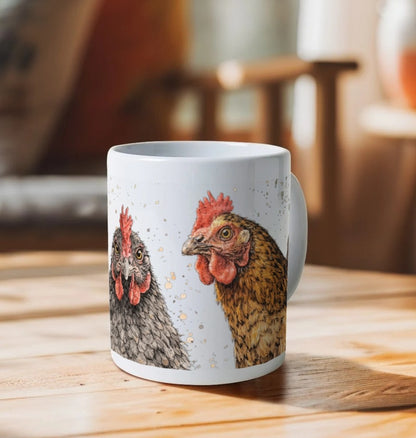 Curious Chickens Mug