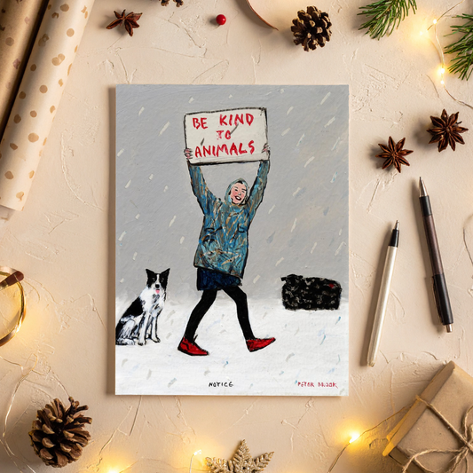 Be Kind to Animals Greeting Cards (pack of 10)