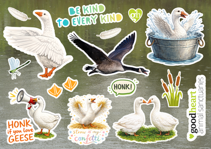 Geese Sticker Sheet