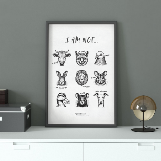 I Am Not... Art Print