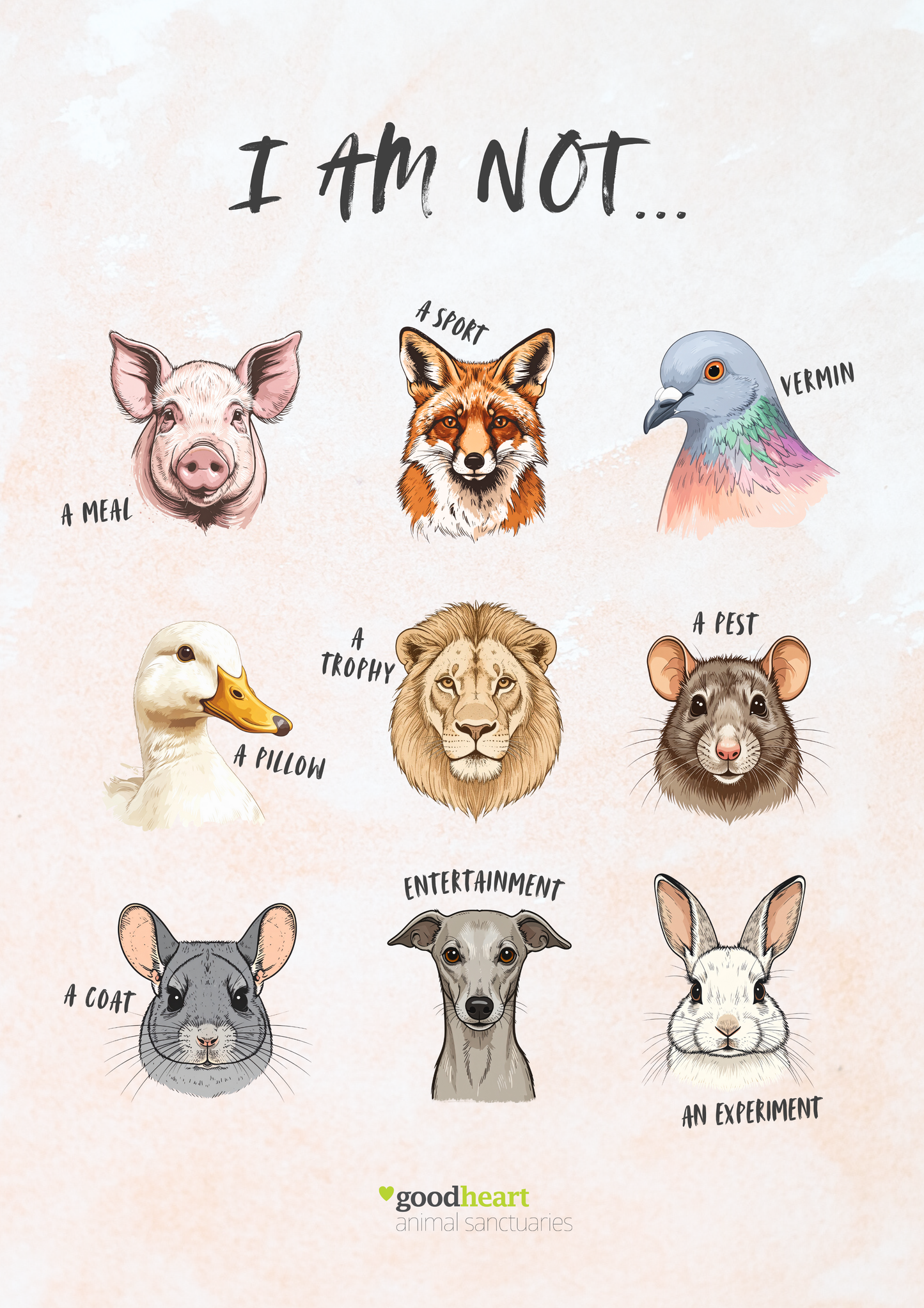 I Am Not... Art Print