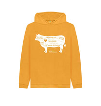 Load image into Gallery viewer, Kids Cow Cuts of Kindness Hoody 7-8 years
