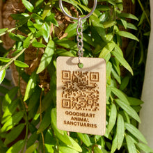 Load image into Gallery viewer, Spread the Word QR Code Keyring
