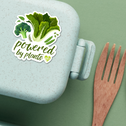 Powered by Plants Sticker