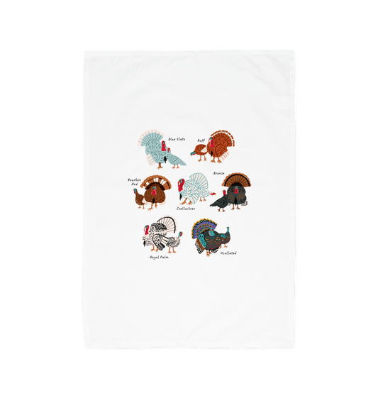 Turkeys Tea Towel