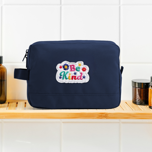 Be Kind Wash Bag - Navy