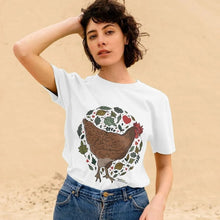 Load image into Gallery viewer, Women&#39;s Chicken in Nature T-Shirt, Size 10