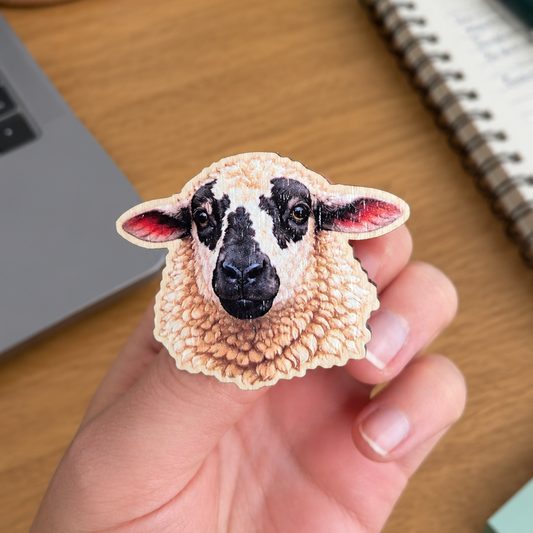 Bob the Sheep Pin Badge