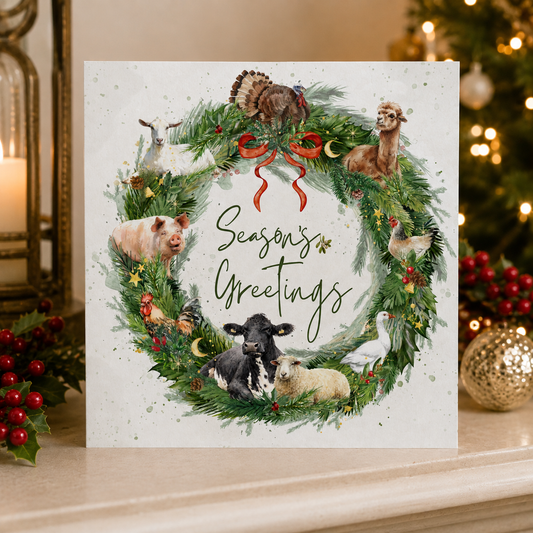 Festive Friends Christmas Cards (pack of 10)