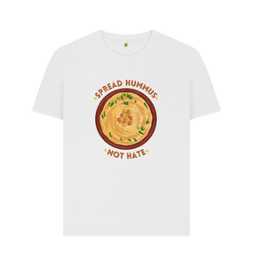 Spread Hummus Not Hate T-Shirt, Size 10