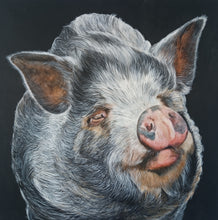 Load image into Gallery viewer, &#39;Ellie the Pig&#39; A3 Print