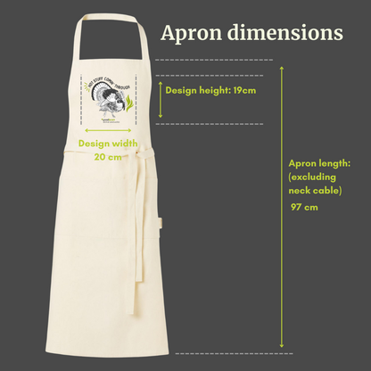 Hot Stuff Comin' Through Organic Cotton Apron