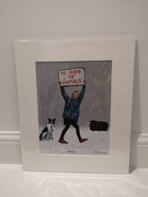 Load image into Gallery viewer, Peter Brook &#39;BE KIND TO ANIMALS&#39; unframed print