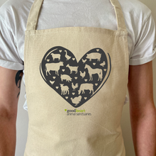 Load image into Gallery viewer, Love Animals Organic Cotton Apron