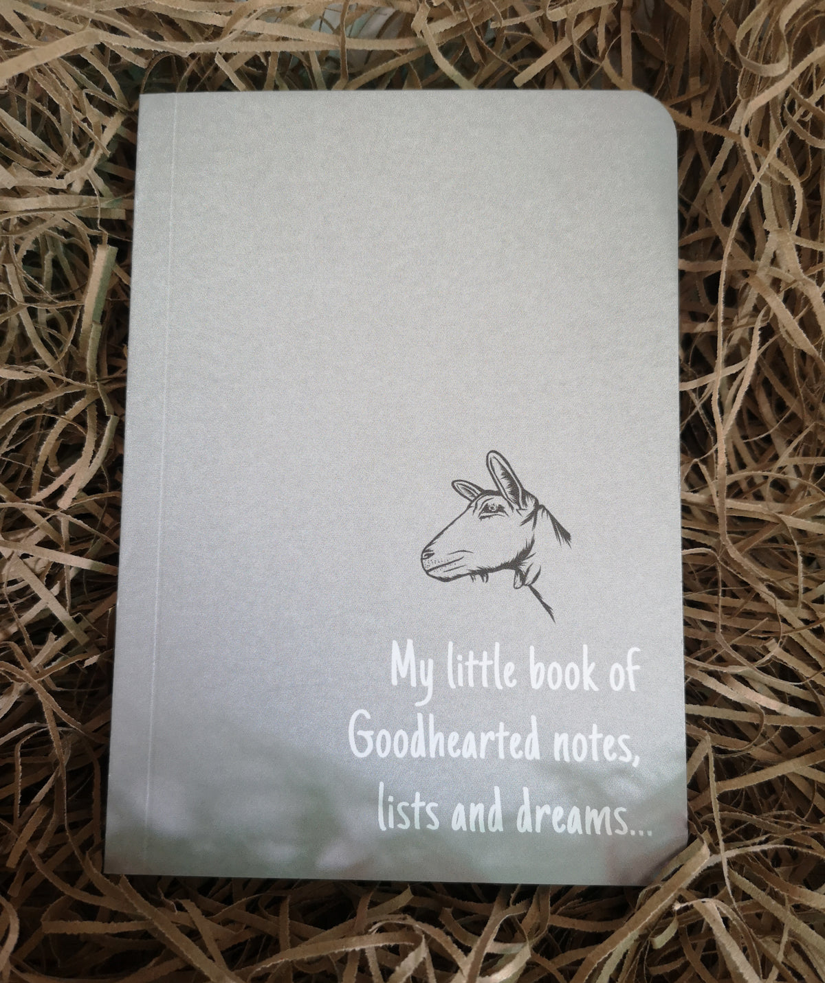 Small Grey Notepad (A6 size)