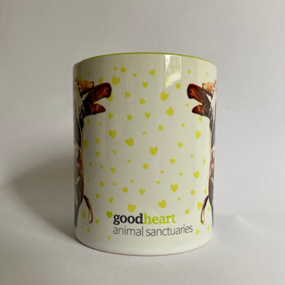 Rufus the Cow Two Tone Mug