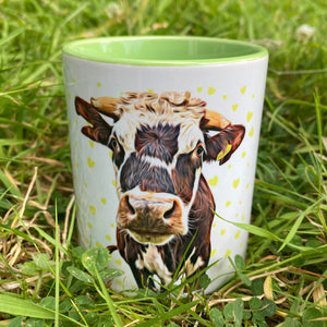 Rufus the Cow Two Tone Mug